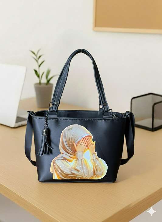 Luxury Art Printed Tote Bag for Women