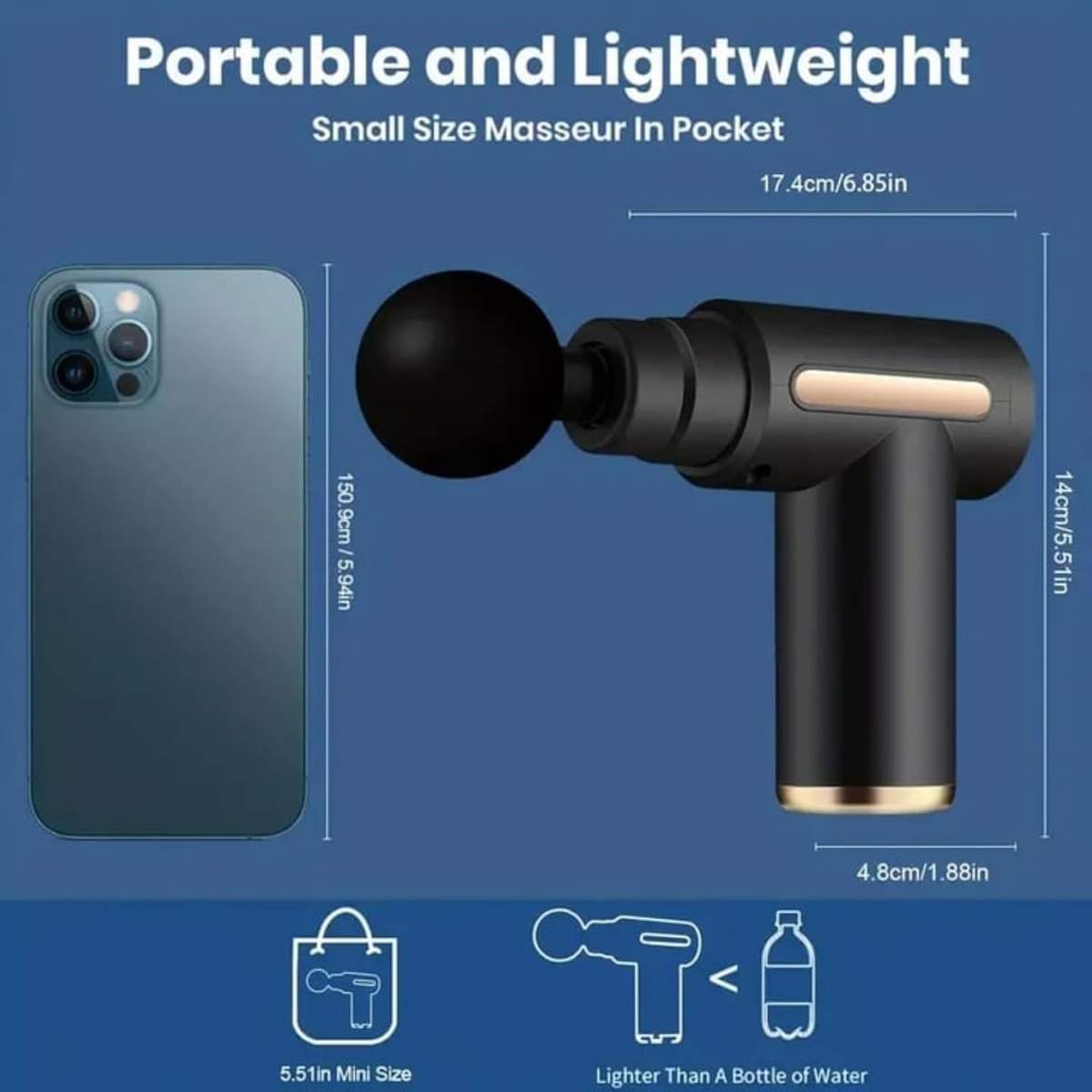Rechargeable  Muscle Gun Massager