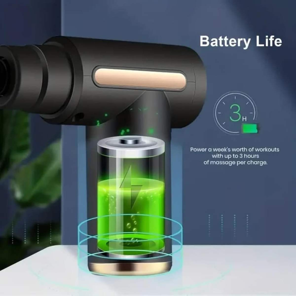 Rechargeable  Muscle Gun Massager